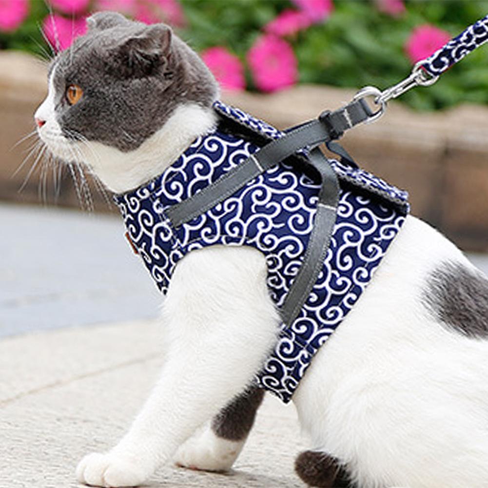 1pc Lovely Pet Cat Vest, Suitable For Small And Medium Cats, Comfortable  And Lightweight, Washable By Machine